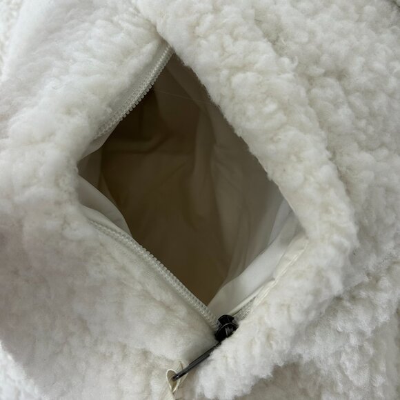 Women’s The North Face High Pile Sherpa Nuptse Short Crop Jacket – 700-Fill Down - Picture 5 of 11